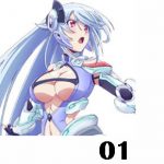 魔装学園H×H 第1話感想 - 驚く程内容が無いテンプレアニメ。レーザーとモザイク多用の出来損ないエロアニメ。